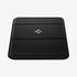 AMP02835 - Universal Card Holder Smart Fold in gunmetal showing the front attached to the back of a device